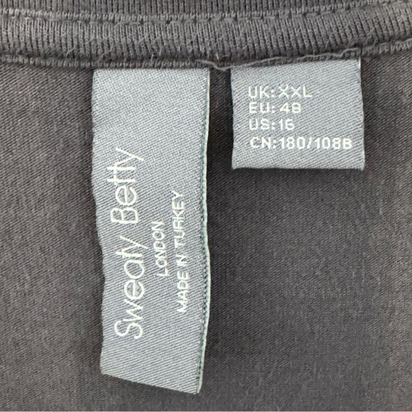 Sweaty Betty Drape Overlay Midi Dress XXL 👗 - Picture 4 of 7